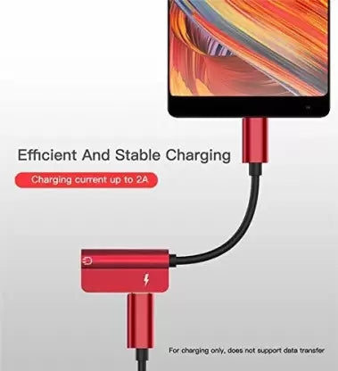 Esportic USB Type C Cable 2-in-1 USB C To Headphone Jack Adapter