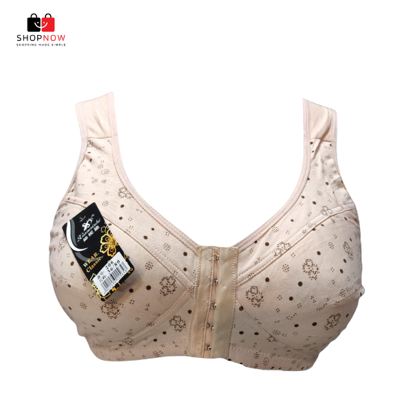 Front Open Cotton Bra