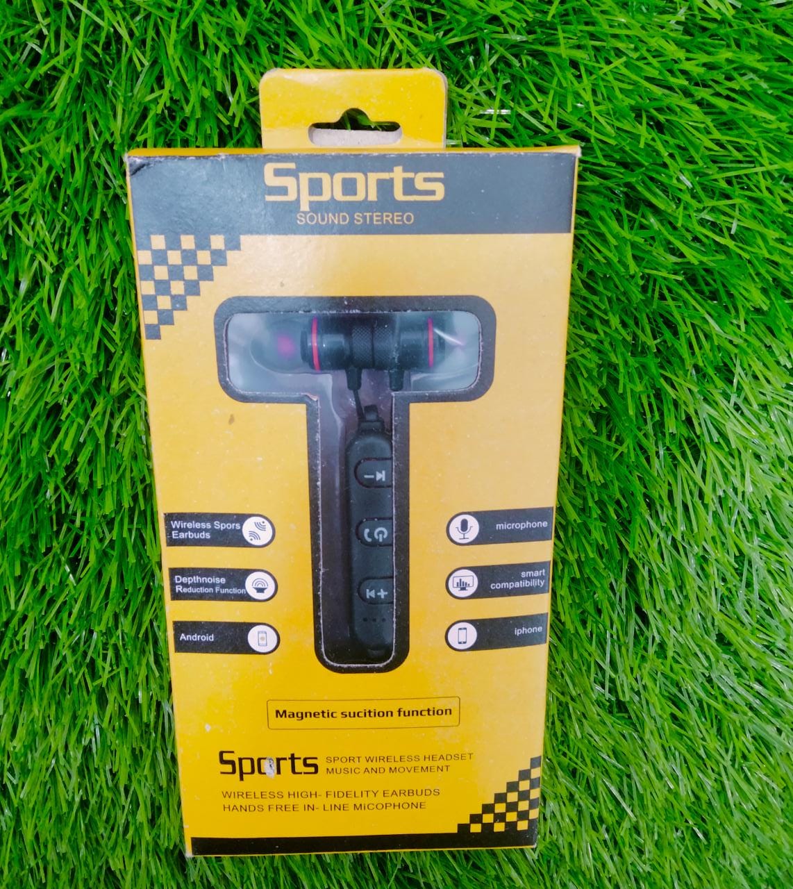 sports sound stereo wireless bluetooth headset
