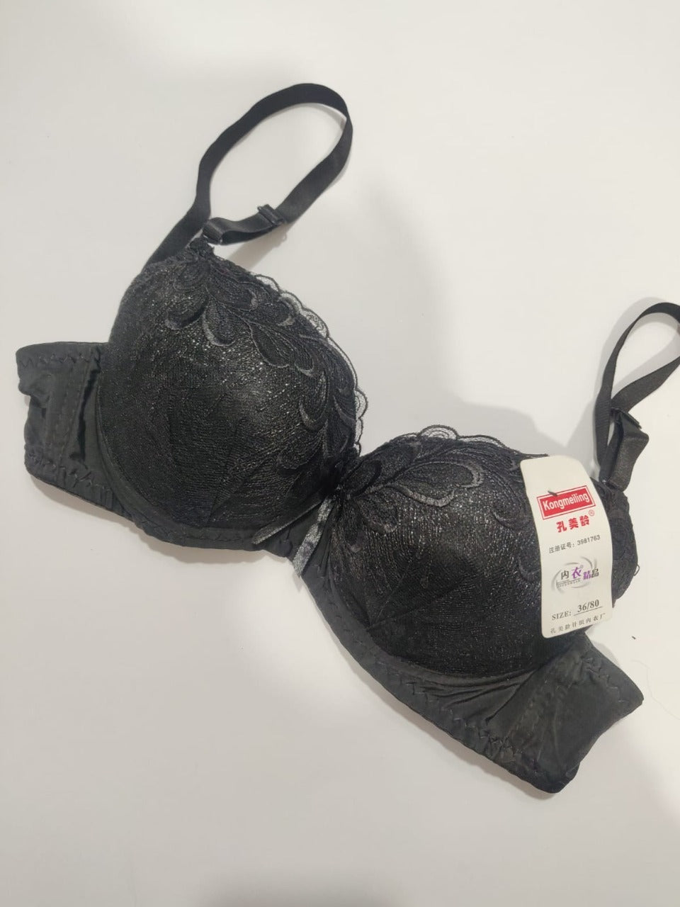 Fancy Bridal Double Padded Top Lace Bra