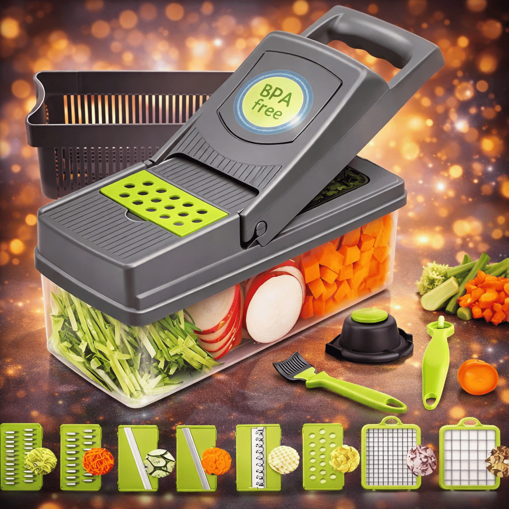 14 in 1 Vegetable Chopper Slicer Multifunctional Food Choppers