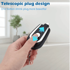 1500Mah Portable Keychain Power Bank With Telescopic Plug Design (Random Colour