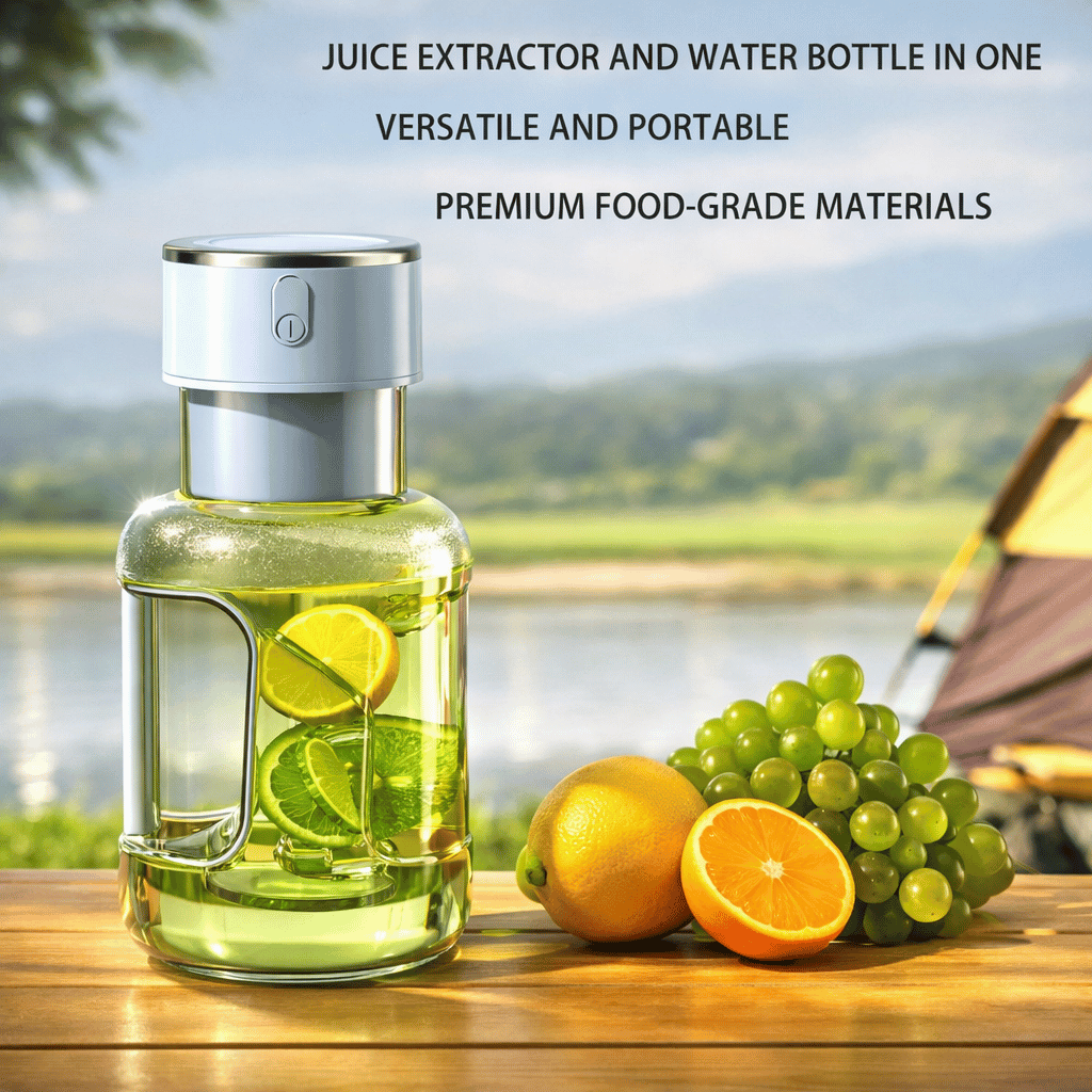 1600 ML Rechargeable Cordless Juicer and Water Bottle | Juice Extractor