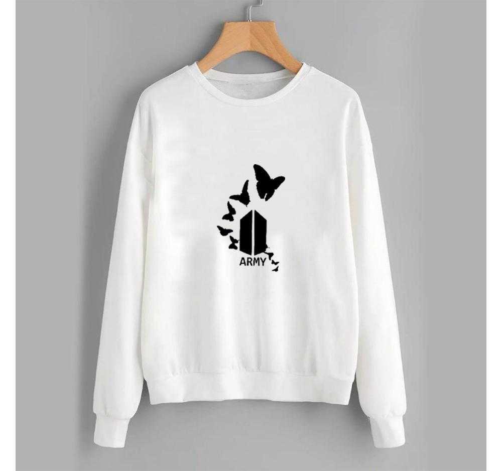 BTS Army Print Sweatshirt For Women