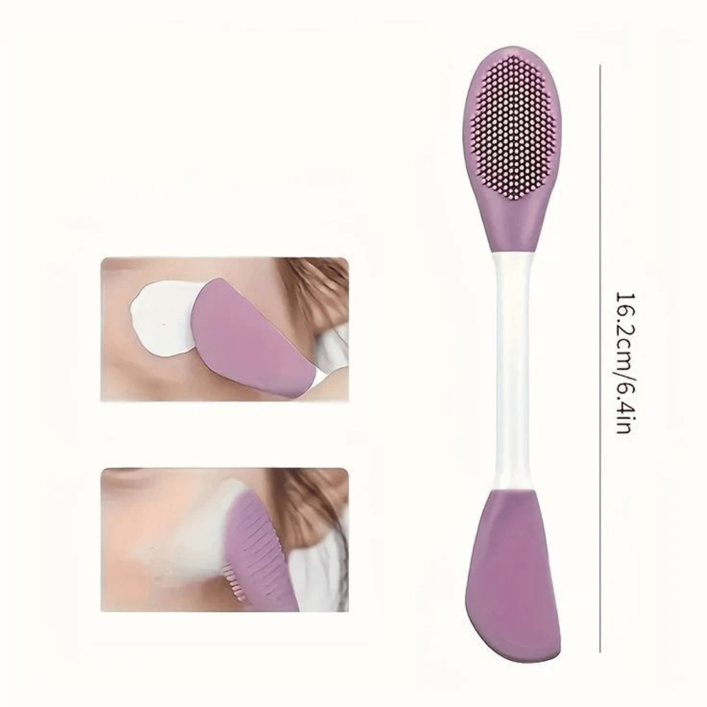 1 PCS Silicone Facial Cleanser Brush Deep Pore Cleansing Tool (Random Color)
