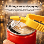 1 Pc Creative Multi-Function Bottle Opener Jar Opener Twist Grip Lid Opener  Random Colour