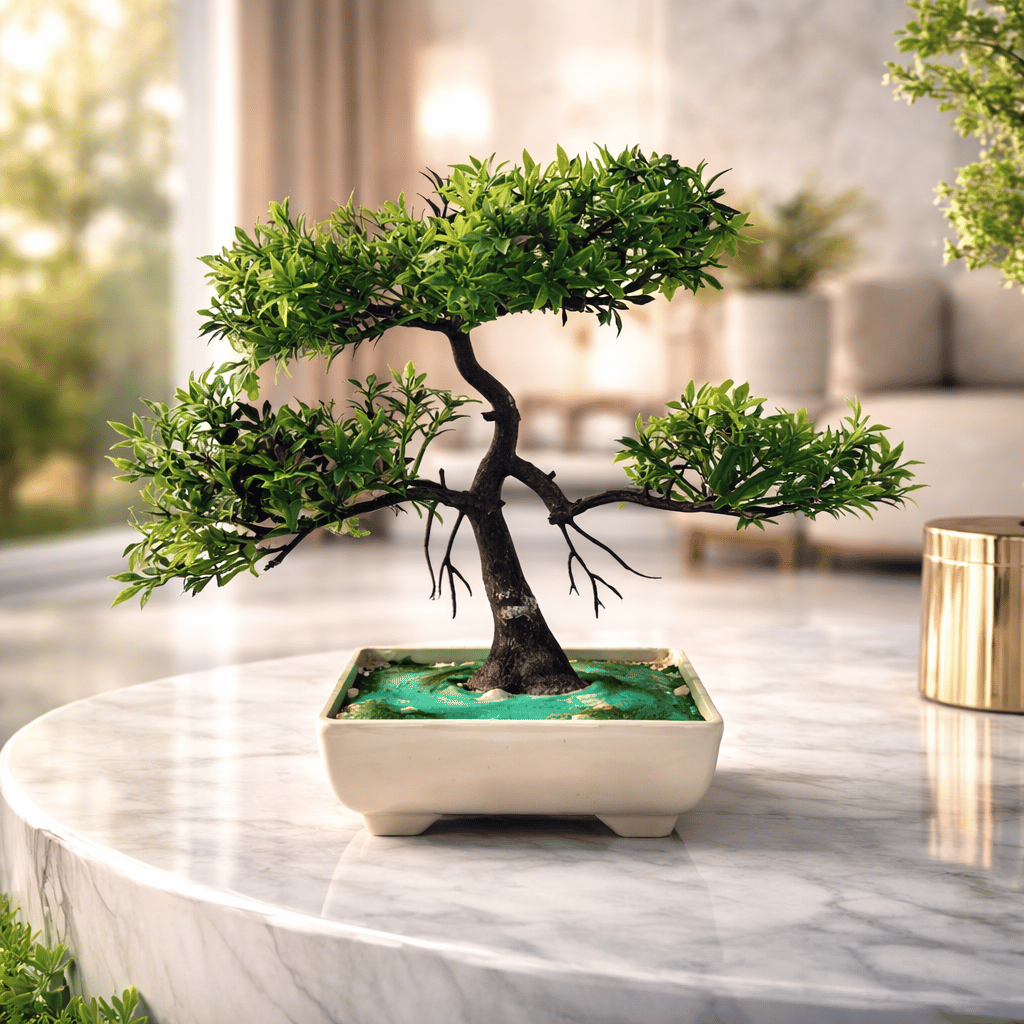 (1 Piece) Bonsai Tree Room Decor for Home