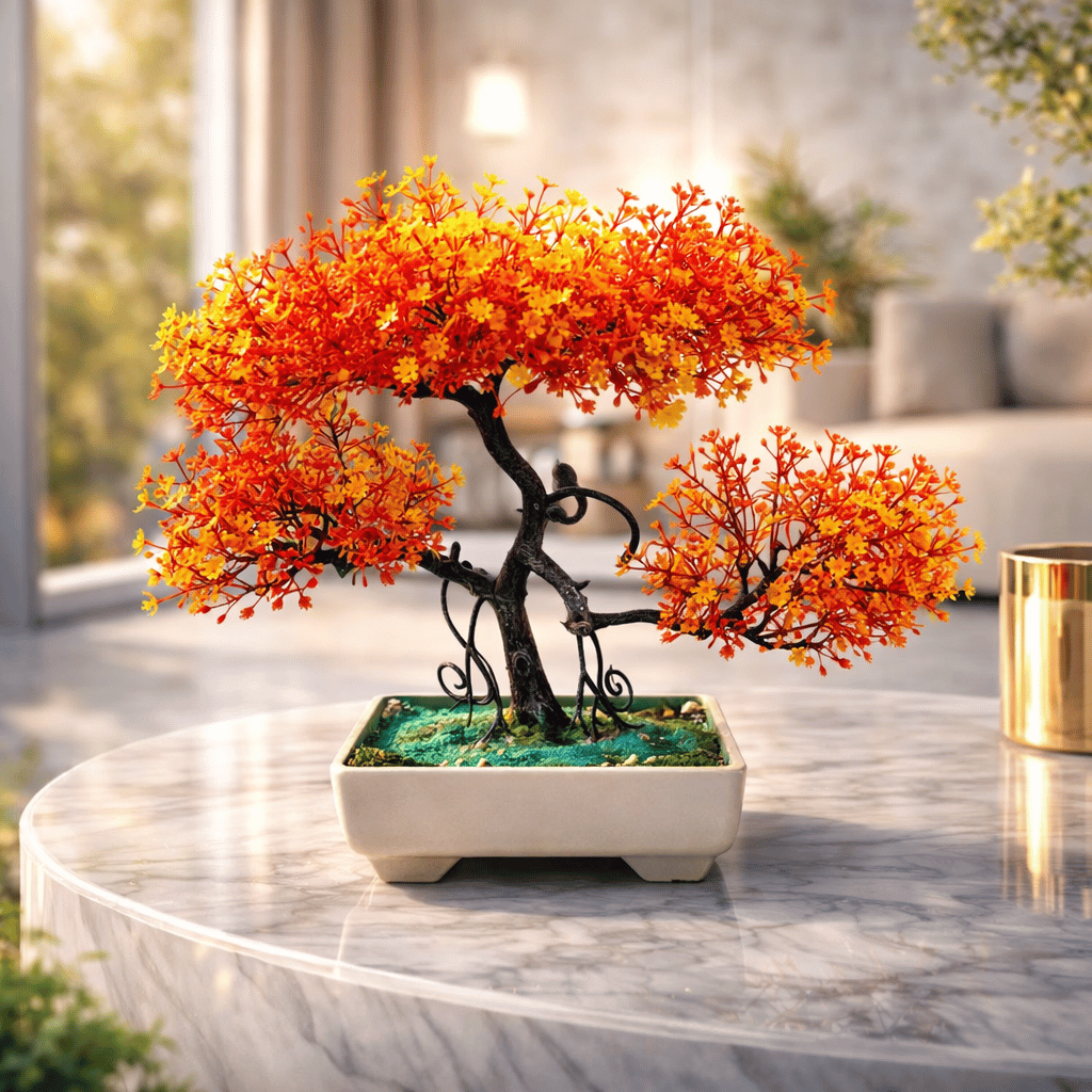 (1 Piece) Bonsai Tree Room Decor for Home