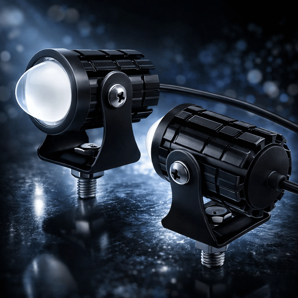 (1pcs) New Mini Driving Fog Light for All Motorcycle Light 20w