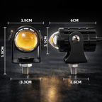 (1pcs) New Mini Driving Fog Light for All Motorcycle Light 20w