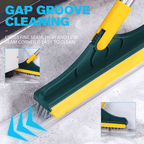 2-in-1 Broom Wiper Dual Purpose Cleaning Tool