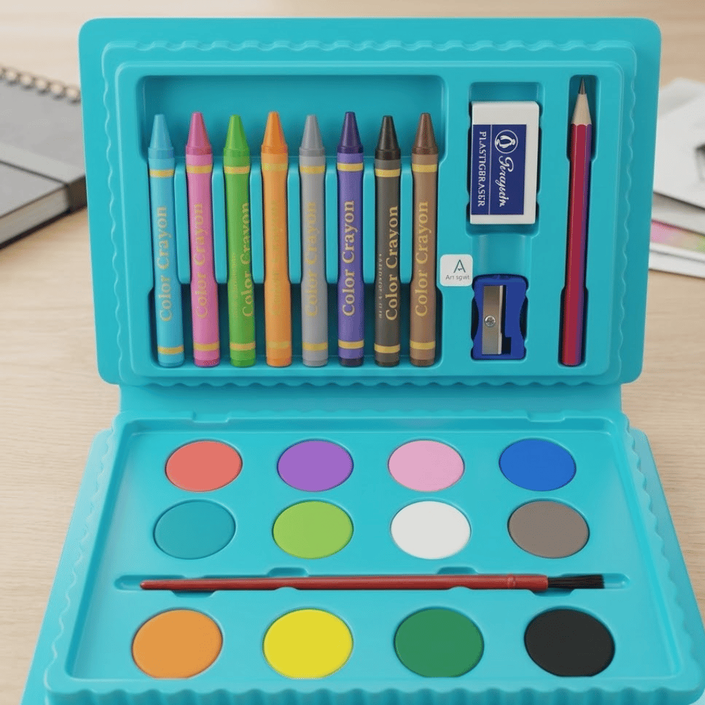 24 PCS Multi Colour Kit Set Drawing Art paint kit Set for kids (Random Color )