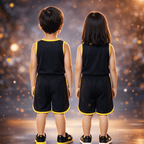 2 Pcs Set Kids Sando and Shorts Track Suit 2 Pcs Set