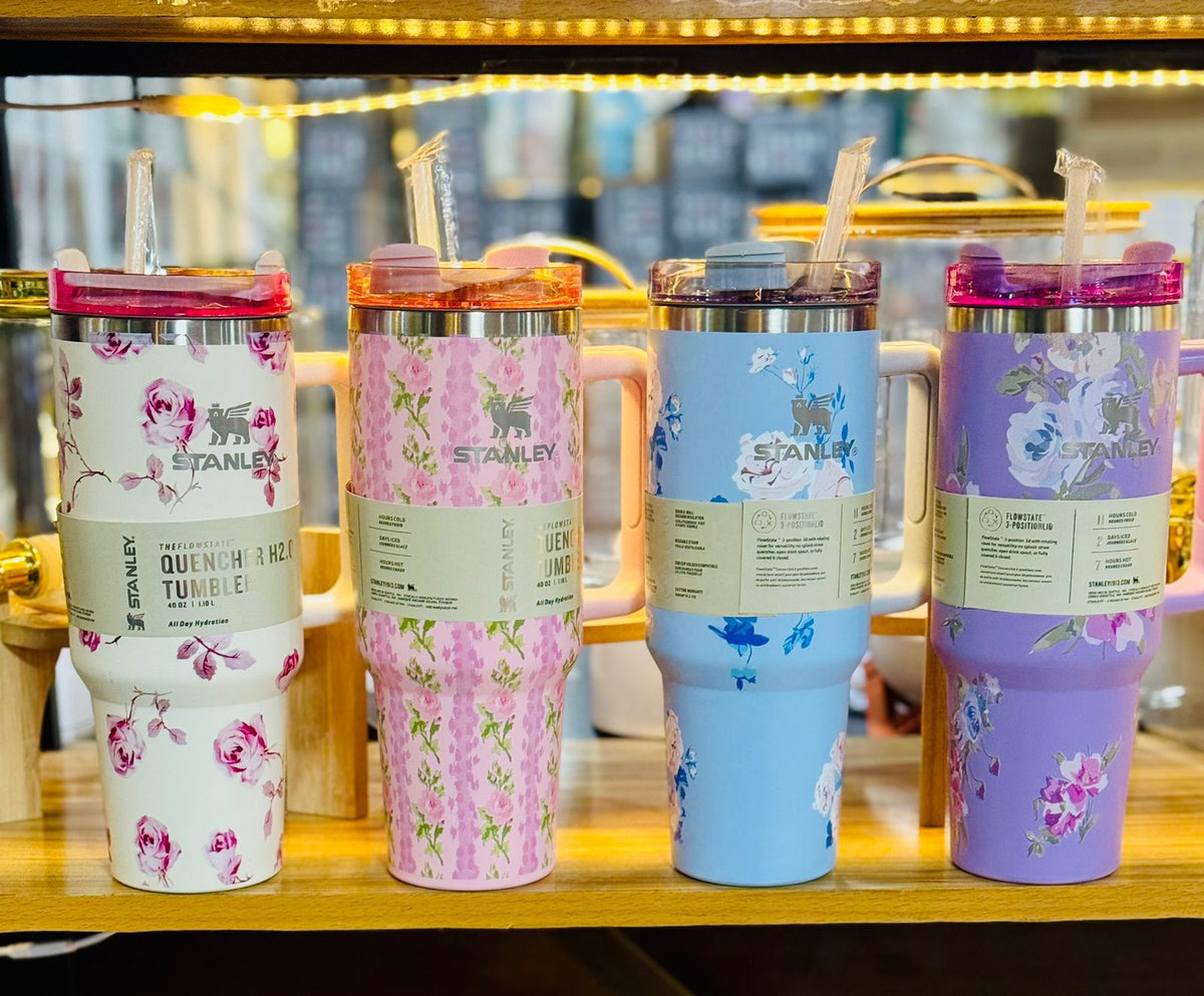 1200ml Stainless Steel Stanley Tumbler | Premium Vacuum Insulated Travel Mug (Random Color)