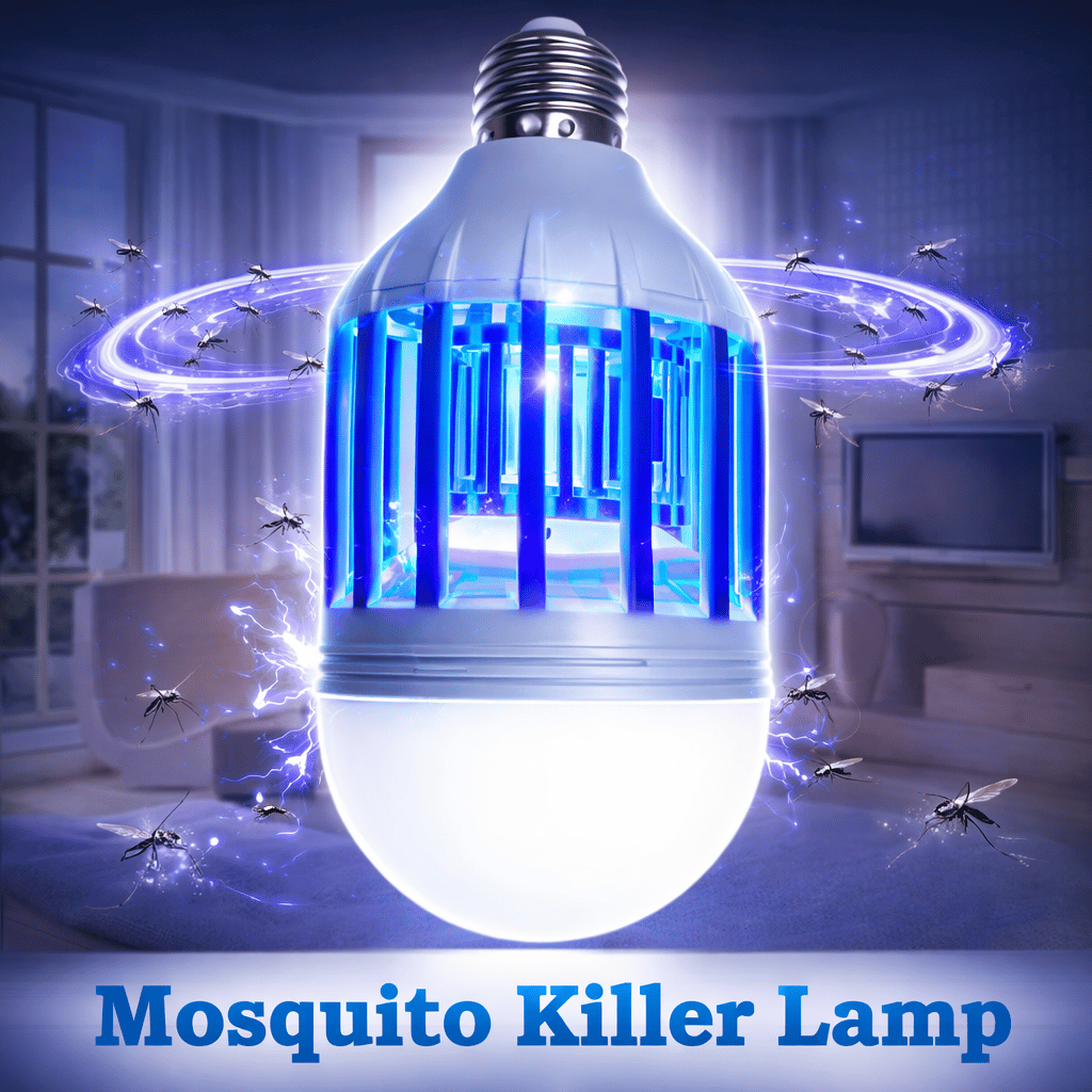 2 in 1 Mosquito Killer LED Light Bulb  UV Mosquito Killer & Energy-Saving