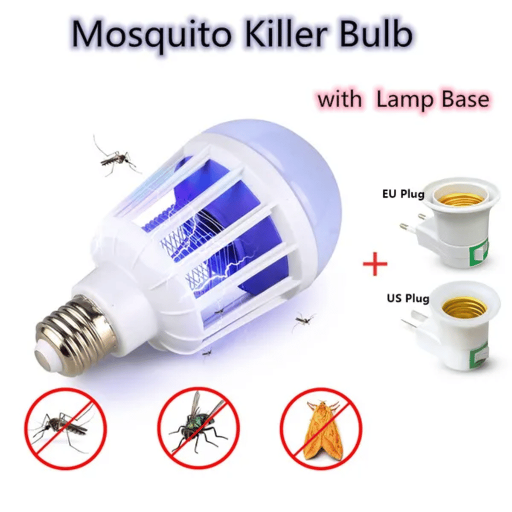 2 in 1 Mosquito Killer LED Light Bulb  UV Mosquito Killer & Energy-Saving