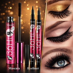 (2 in 1) Liquid Eyeliner Pencil+Waterproof Mascara Set