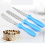 3-Piece Cake Decorating Knife Set (Multi-Color)
