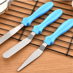 3-Piece Cake Decorating Knife Set (Multi-Color)
