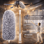 360 Flexible Duster Bendable Microfiber Dust for Car Home Cleaning