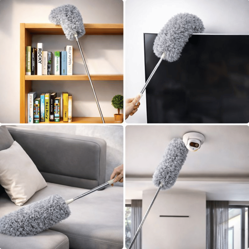 360 Flexible Duster Bendable Microfiber Dust for Car Home Cleaning