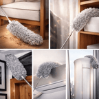 360 Flexible Duster Bendable Microfiber Dust for Car Home Cleaning