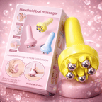 360 Roller Manual Massager | Handheld Massage Ball | Full Body Pain Relief