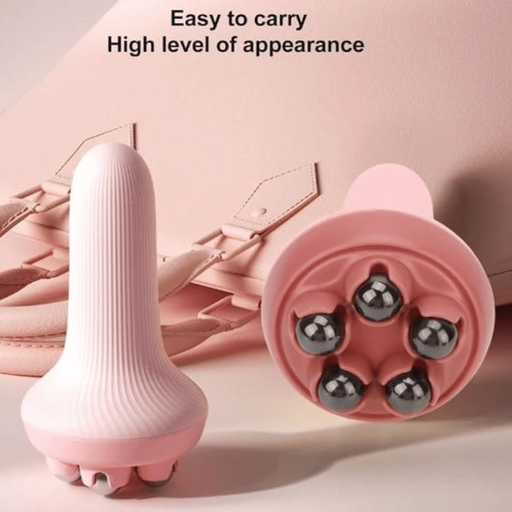 360 Roller Manual Massager | Handheld Massage Ball | Full Body Pain Relief