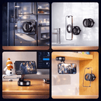 360° Magnetic Car Phone Holder With Strong Suction Base