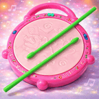 3D Flash Drum for Kids – Musical Toy with Lights, Sounds & 3 Game Modes