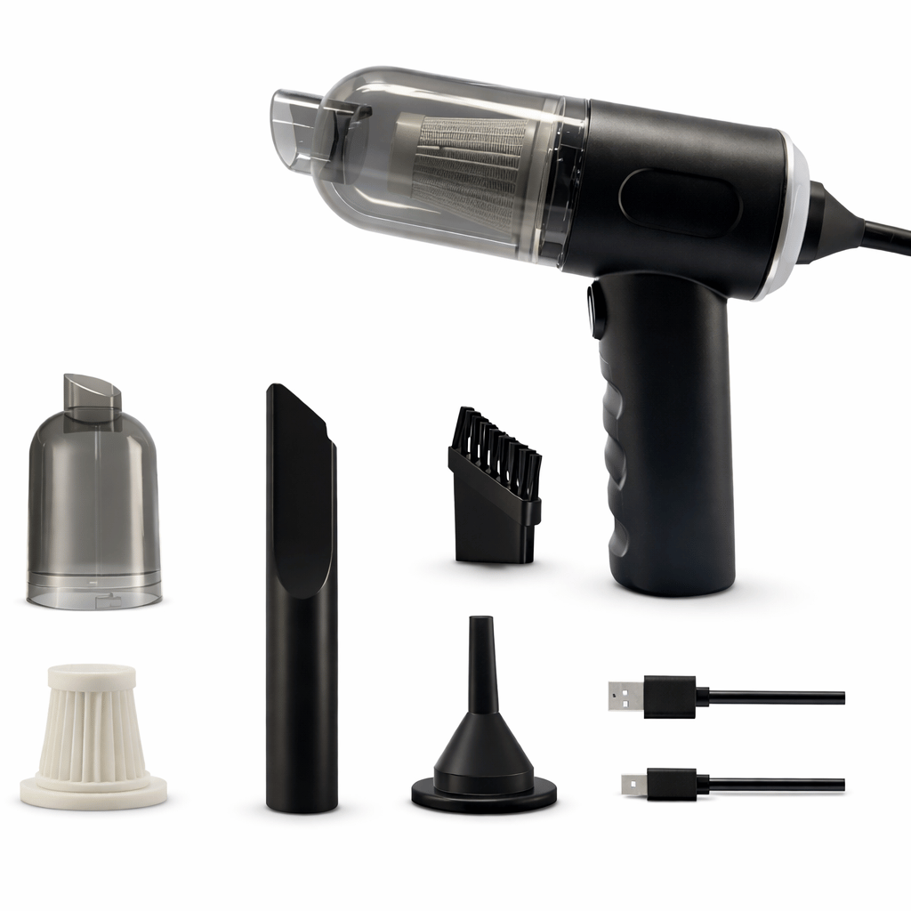 3 In 1 Mini Portable Wireless Vacuum Cleaner