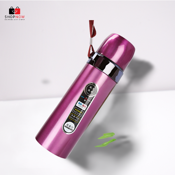 500ml Double Layer Outdoor Sports Bottle Stainless Cup