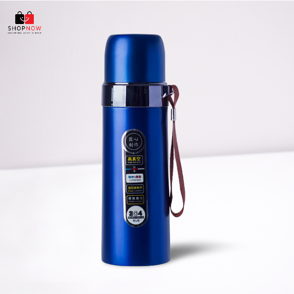 500ml Double Layer Outdoor Sports Bottle Stainless Cup