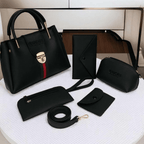 5 Pieces Shoulder Bag Handbag Set for Women