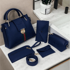 5 Pieces Shoulder Bag Handbag Set for Women