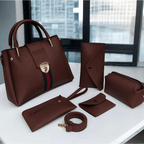 5 Pieces Shoulder Bag Handbag Set for Women