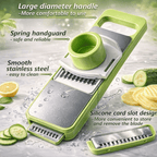 5 in 1 Multifunctional High-Quality Vegetable & Fruit Slicer Cutter