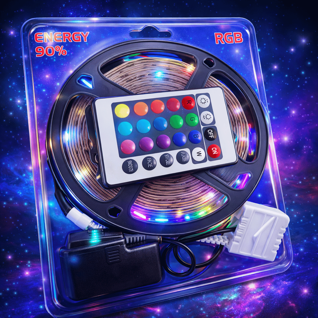 5m Rgb Led Strip Lights Smart Led Light for Home Decor