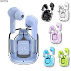 Air31 Earbuds Wireless | Crystal Transparent Bluetooth 5.3 | LED Digital Display Airpods
