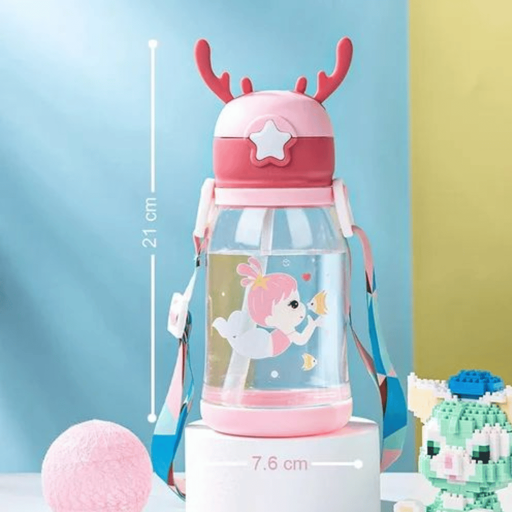 600ml Kids Water Bottle – Sipper Bottle for Kids