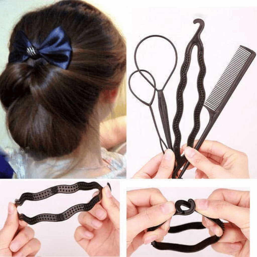 6 Pcs Hair Styling Tools Hair Accessories Hair Accessories For Girls