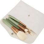 7 Pcs Makeup Brush Complete Set  Lip Brush Eye Shadow Loose Powder Brush Beauty Tools With Pouch