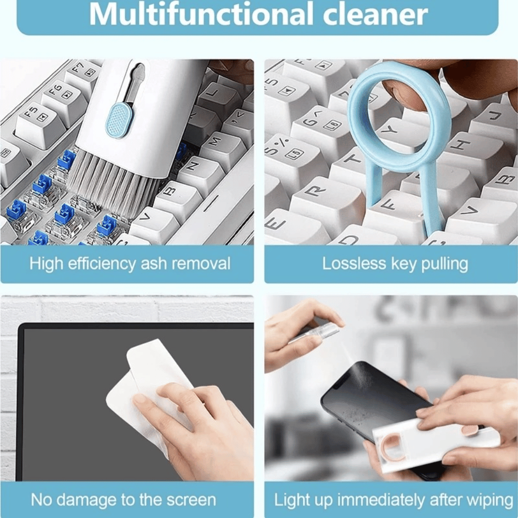 7 in 1 Computer Keyboard Cleaner Brush Kit