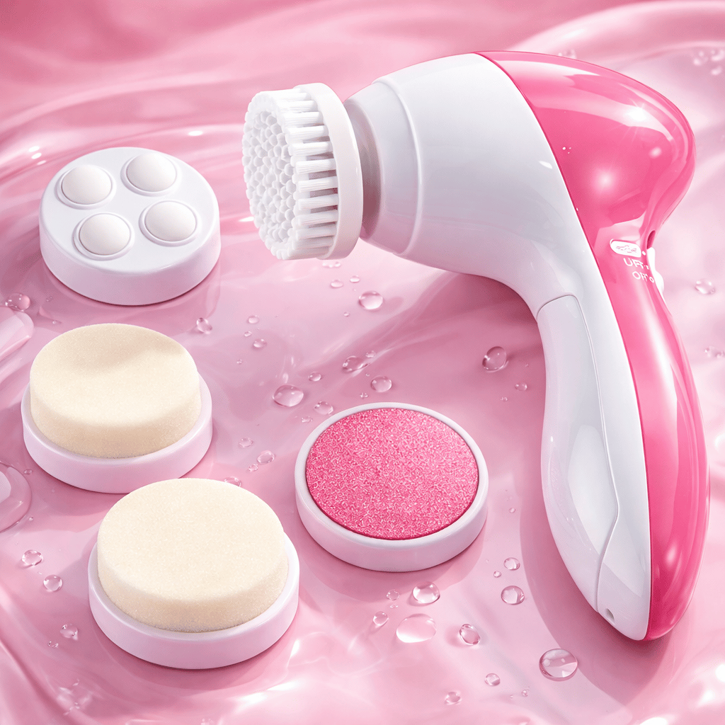 7 in 1 Facial Electric Cleanser and Massager Beauty Tool Device