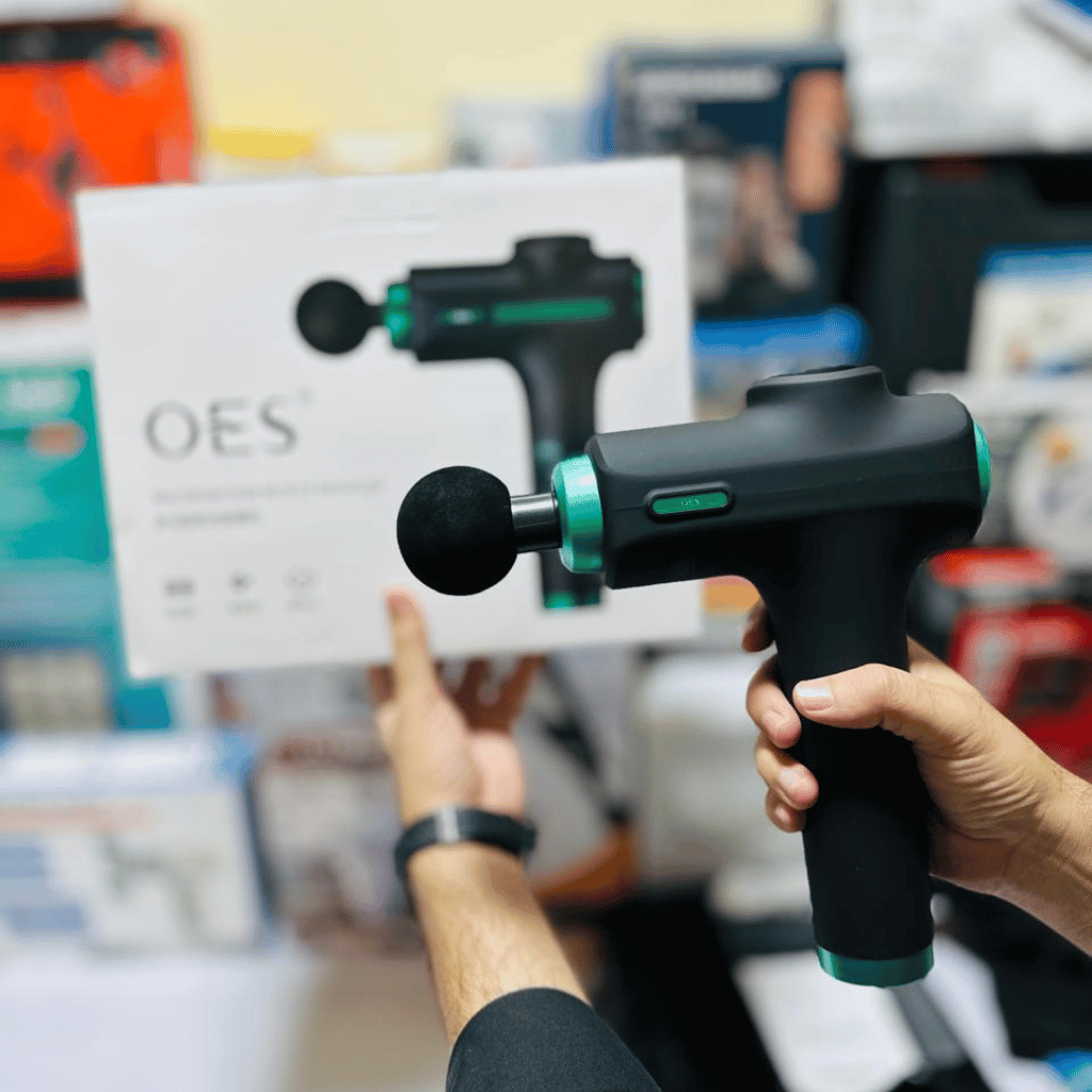 8 in 1 Multifunction Muscle Massage Gun with 8 Interchangeable Heads