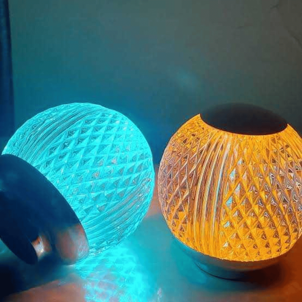 Acrylic Sphere Crystal Round Lamp