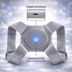 Adjustable Spine Back Support Posture Sensor Belt chargeable