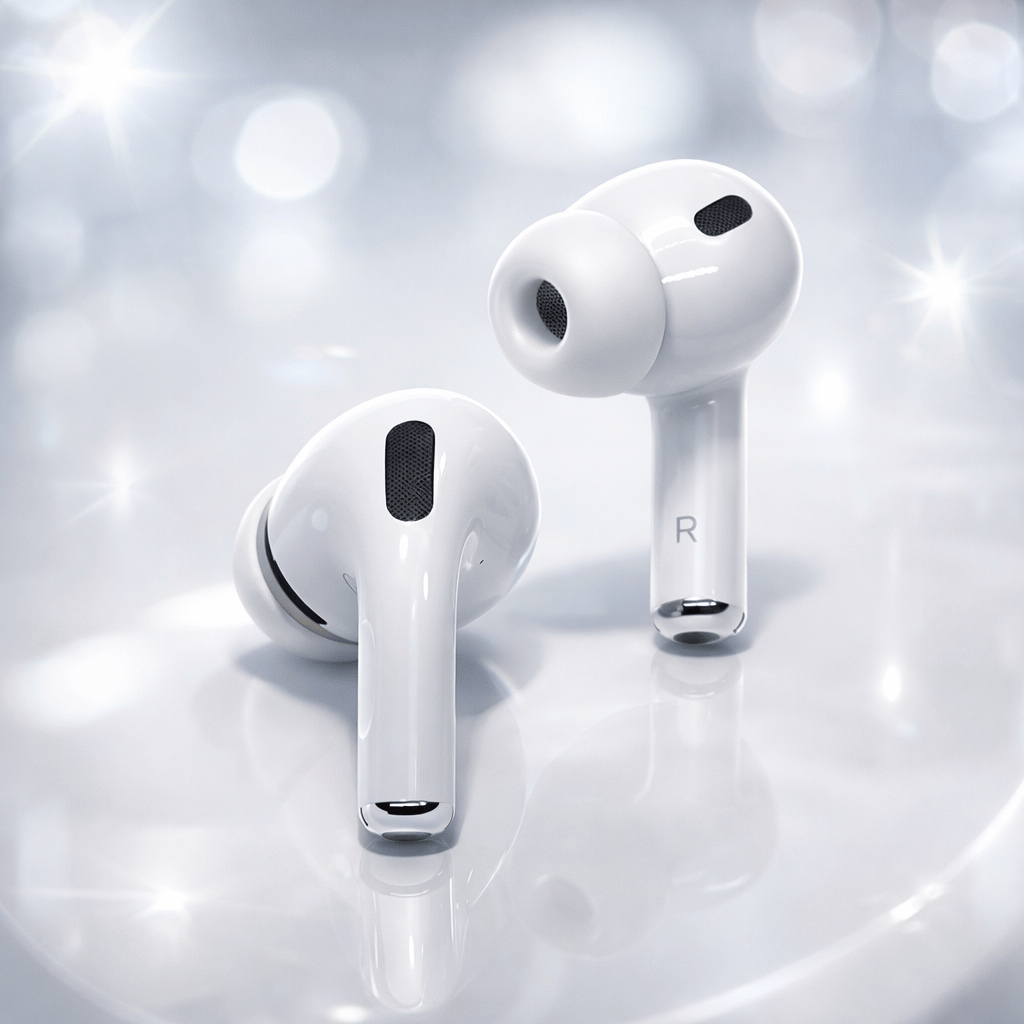 AirPod Pro 3 White Wireless Earbuds With Silicone Ear Tips Retail Box