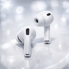 AirPod Pro 3 White Wireless Earbuds With Silicone Ear Tips Retail Box