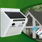 Alarm Sound Security Solar Lamp with Motion Detector & Remote Control